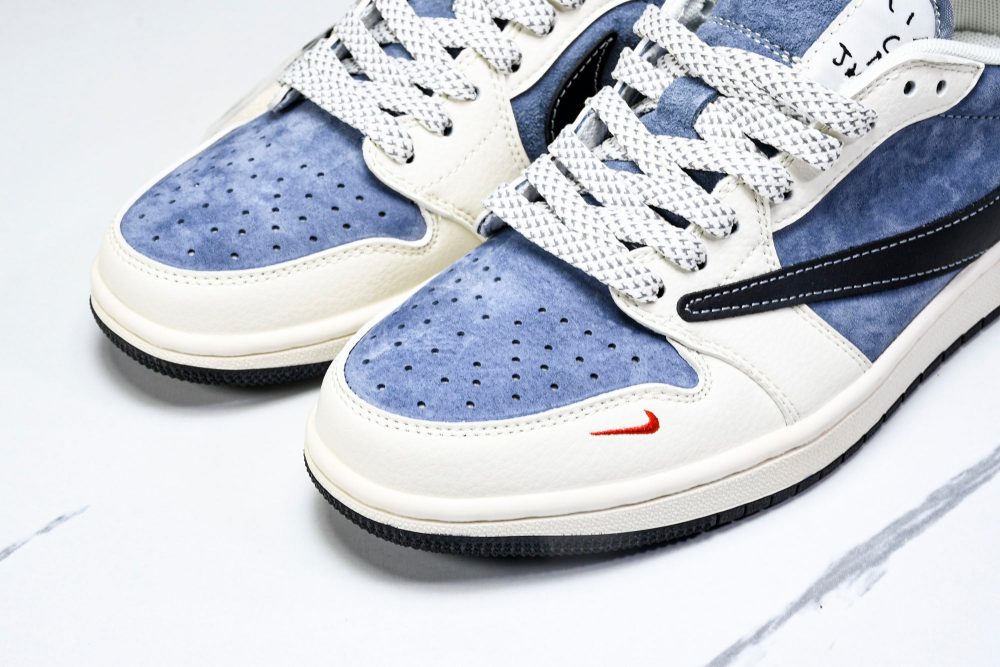 Travis Scott AJ1 Low x Stussy 'Playstation' (Custom) - Image 18