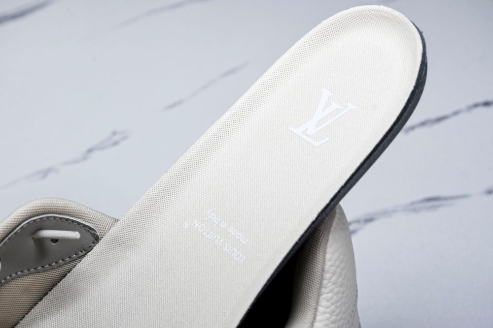 Louis Vuittоп Trainer Low Velcro Strap 'Brown White' - Image 13