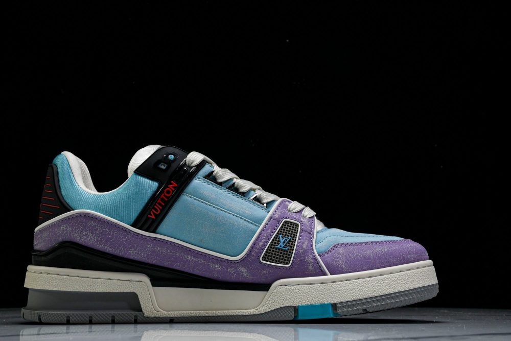 Louis Vuittоп Trainer Low 'Blue Multi' - Image 3