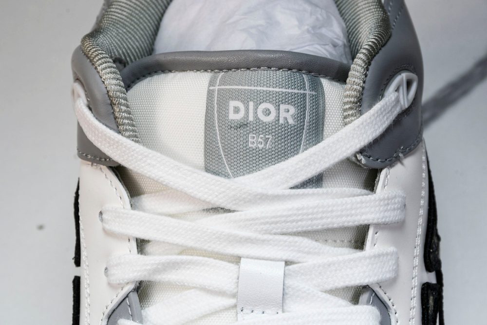 D1or B57 Mid-Top "Grey White' - Image 11