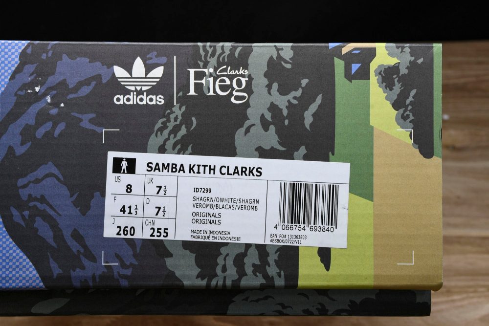 AD x Clarks '8th Street Samba' by Ronny Fieg 'Shadow Green' - Image 26