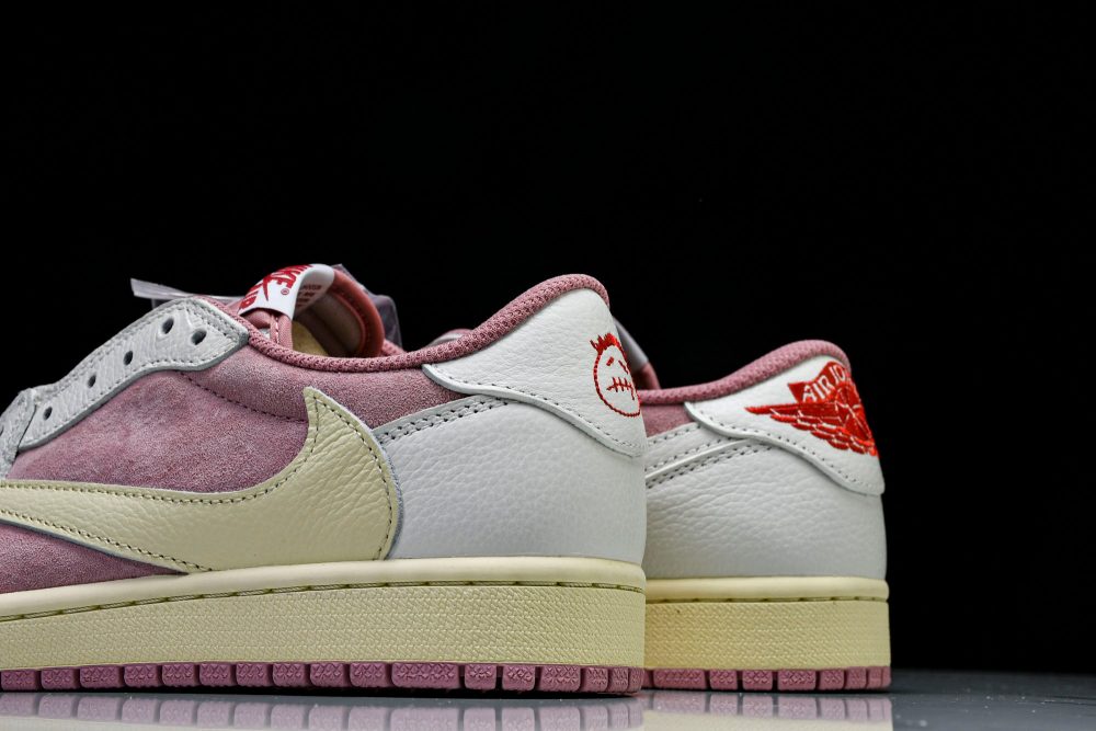 Travis Scott AJ1 Retro Low OG 'Shy Pink' - Image 8