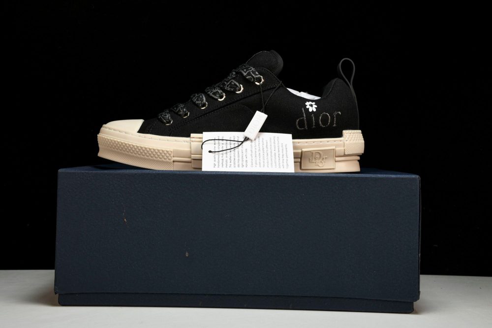 D1or B23 Skater Low x ERL 'Black Canvas' - Image 22