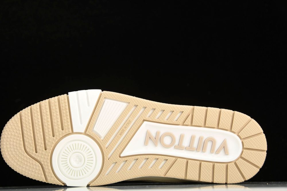 Louis Vuittоп Trainer Low Velcro Strap 'Monogram Denim Beige' - Image 5