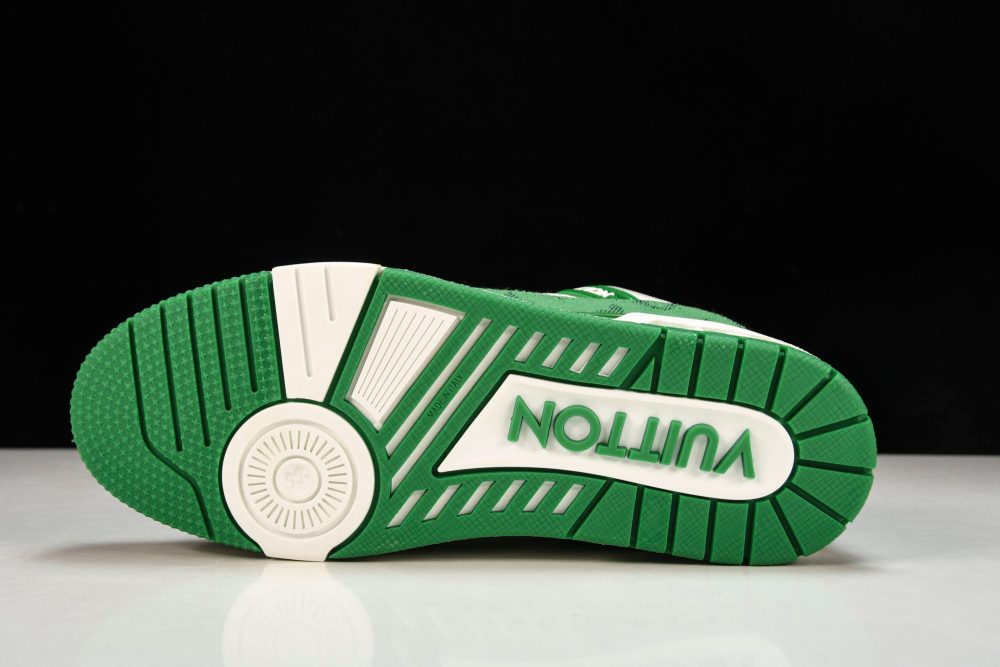 Louis Vuittоп Trainer Low 'Monogram Denim Green' - Image 5