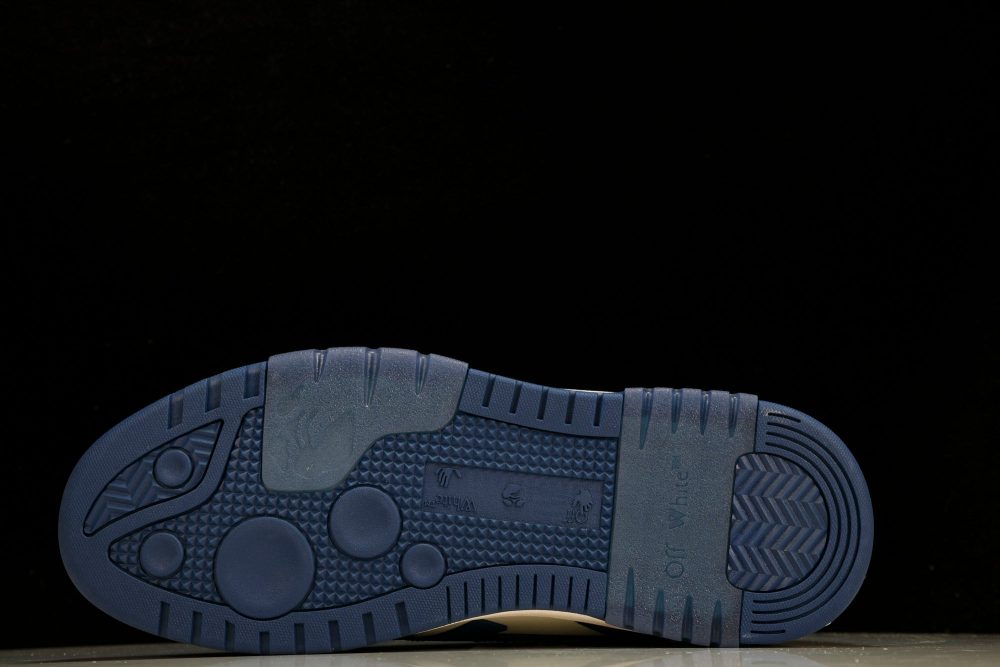 Off-White Out Of Office OOO Low Top 'Dark Blue White' - Image 5