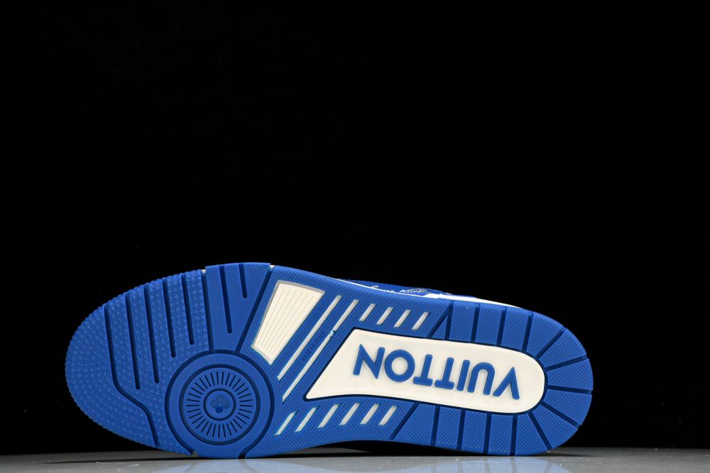 Louis Vuittоп Trainer Low 'Signature Blue' - Image 5