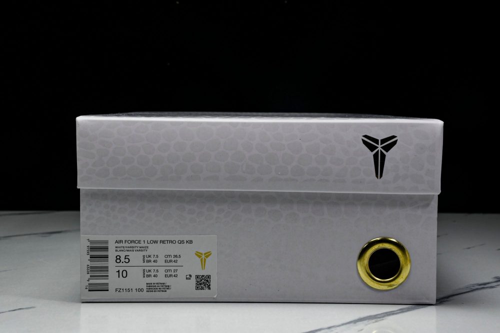 AF1 Kobe Bryant 'Lakers Home White' - Image 28