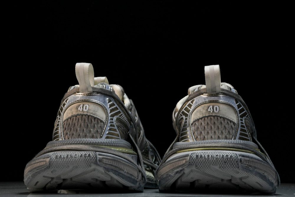 3XL Sneaker Extreme Lace 'Silver' - Image 7
