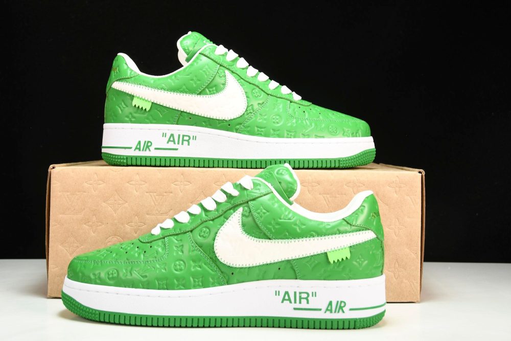 Louis Vuittоп x AF1 by Virgil Abloh 'Green' - Image 28