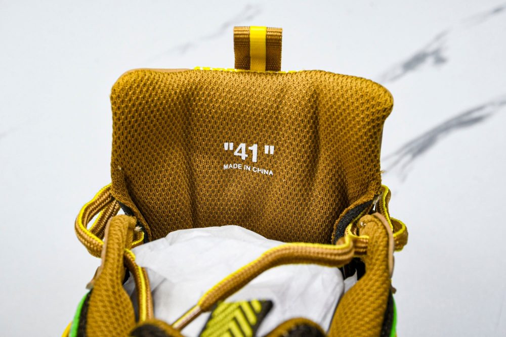 Off-White "Be Right Back" Sneaker 'Yellow Brown' - Image 12