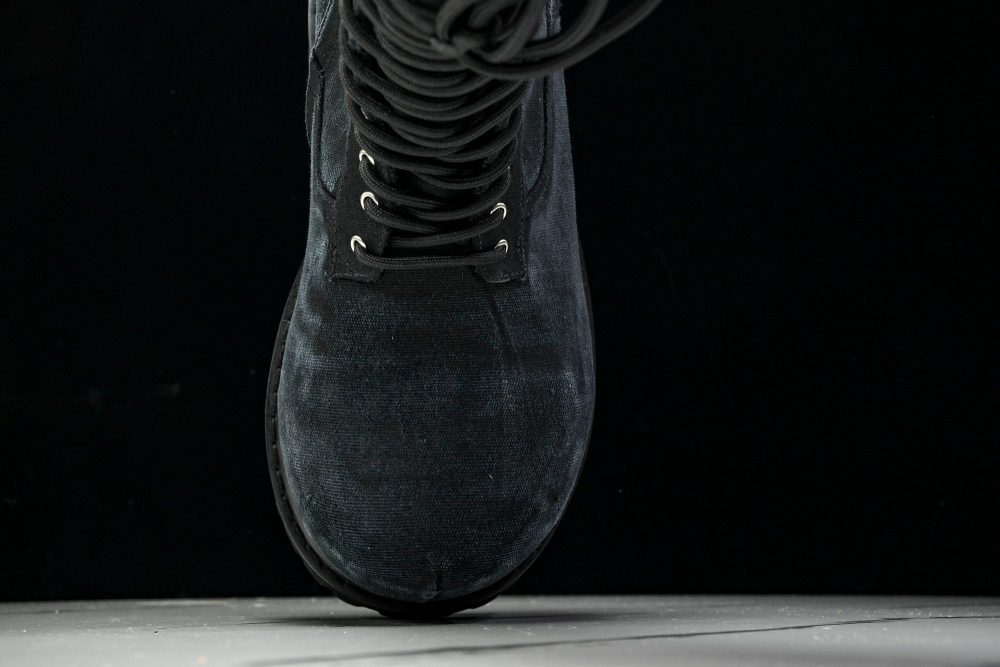Вalenciaga Stomper Bootie 'Black Canvas' - Image 6