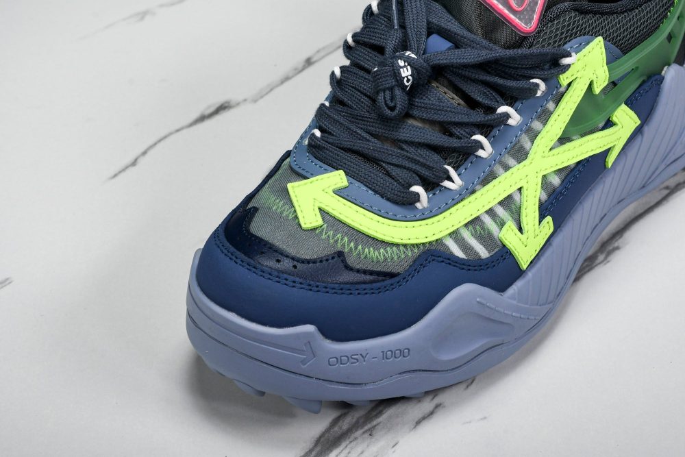 Off-White ODSY-1000 'Blue Yellow Green' - Image 9