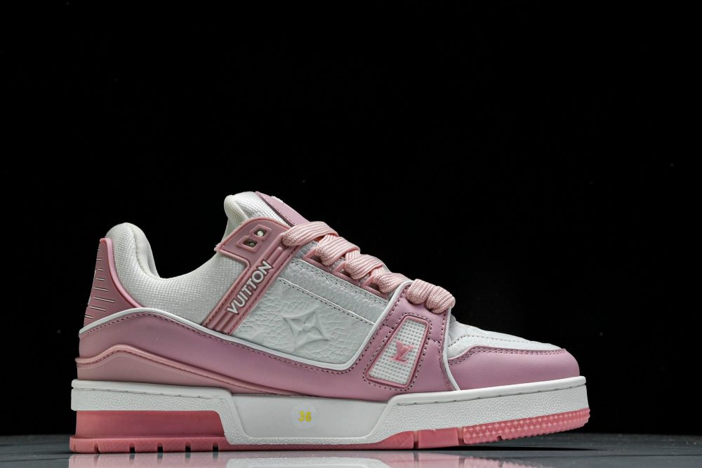 Louis Vuittоп Trainer Low 'Pink White' - Image 3