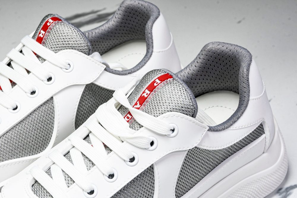 Prada America's Cup Sneaker Soft Rubber 'Cream White' - Image 18