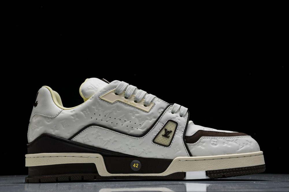 Louis Vuittоп Trainer by Tyler, The Creator 'White Mocha' - Image 3