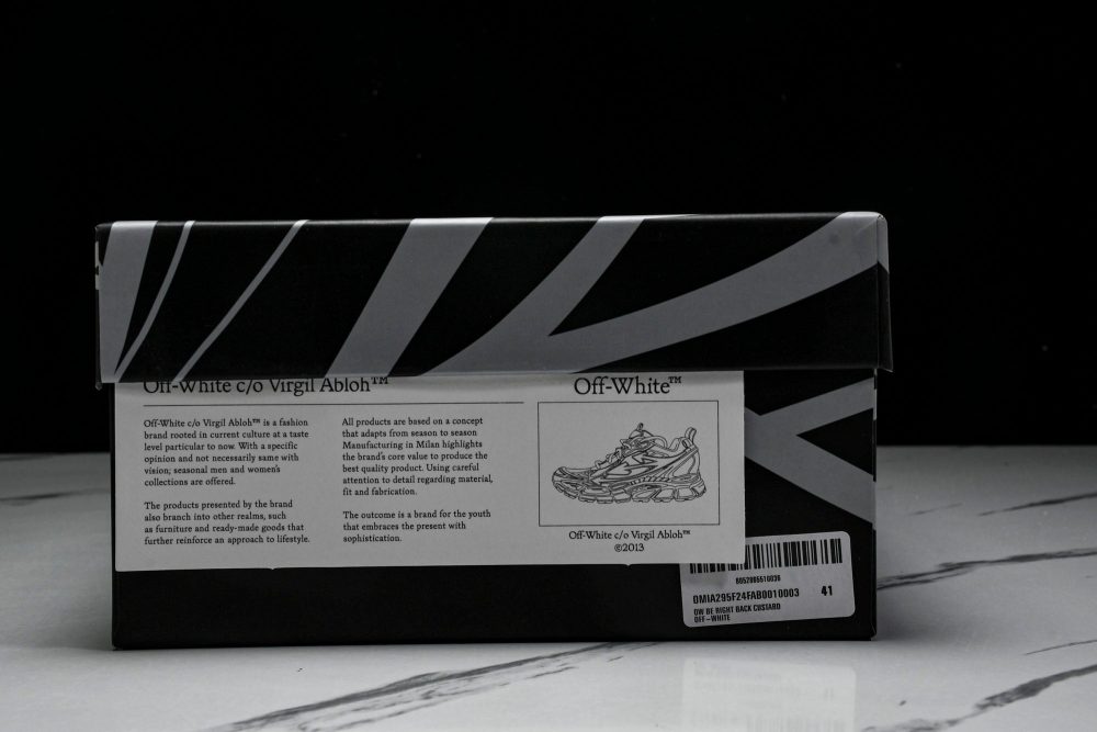 Off-White "Be Right Back" Sneaker 'Milan' - Image 24