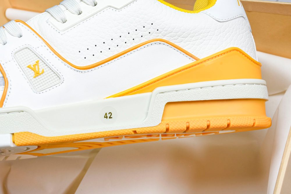 Louis Vuittоп Trainer Low 'Signature White Yellow' - Image 26