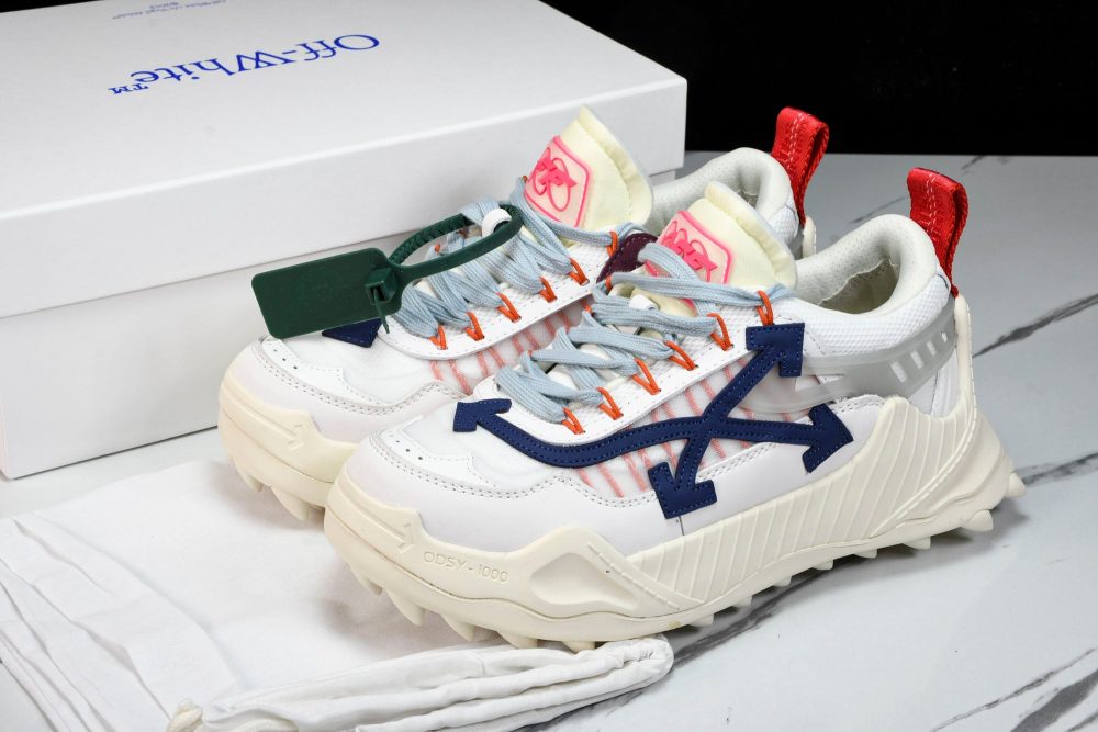 Off-White ODSY-1000 'White Dark Blue' - Image 22