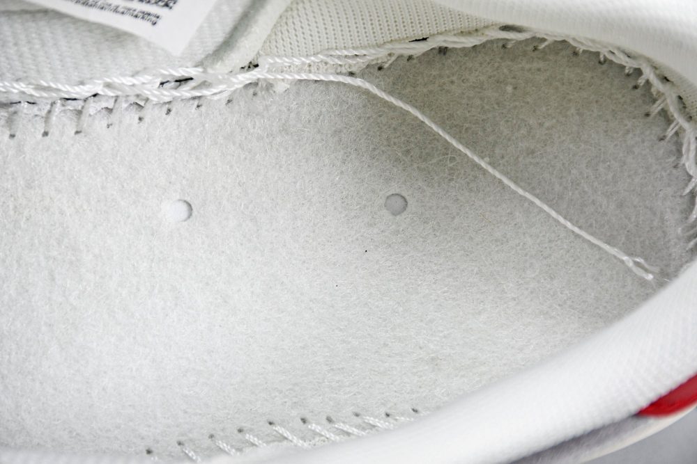 Travis Scott AJ1 Low x Stussy 'Grey White Red' (Custom) - Image 16