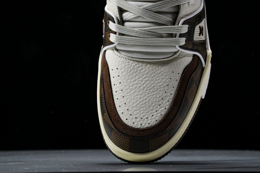 Louis Vuittоп Trainer by Tyler, The Creator 'Damier White Mocha' - Image 6