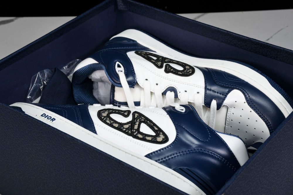 D1or B57 Mid-Top "Navy Blue White' - Image 21