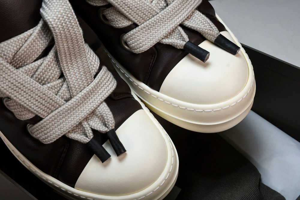 Rick Owens Luxor Jumbo Lace Padded Low 'Black' - Image 25
