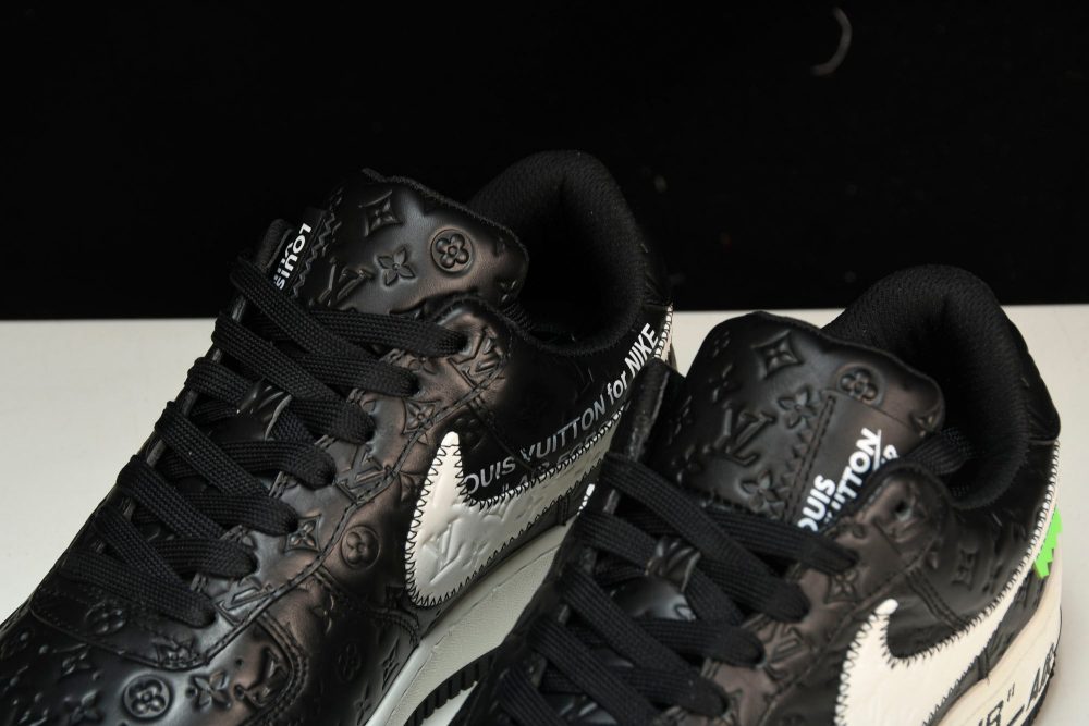 Louis Vuittоп x AF1 by Virgil Abloh 'Black' - Image 24
