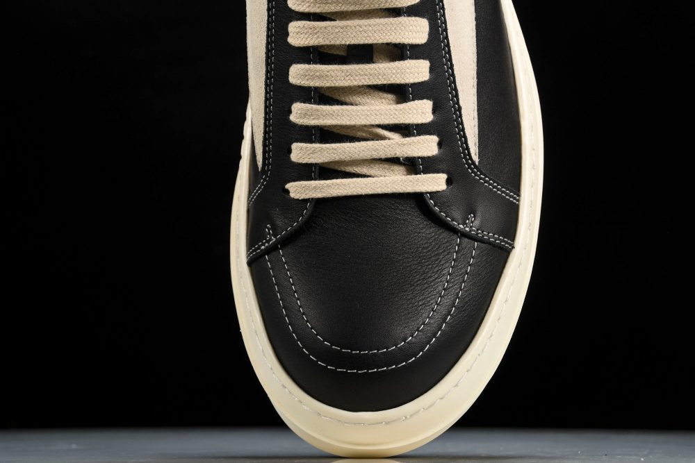 Rick Owens Vintage Sneaks 'Black' - Image 6