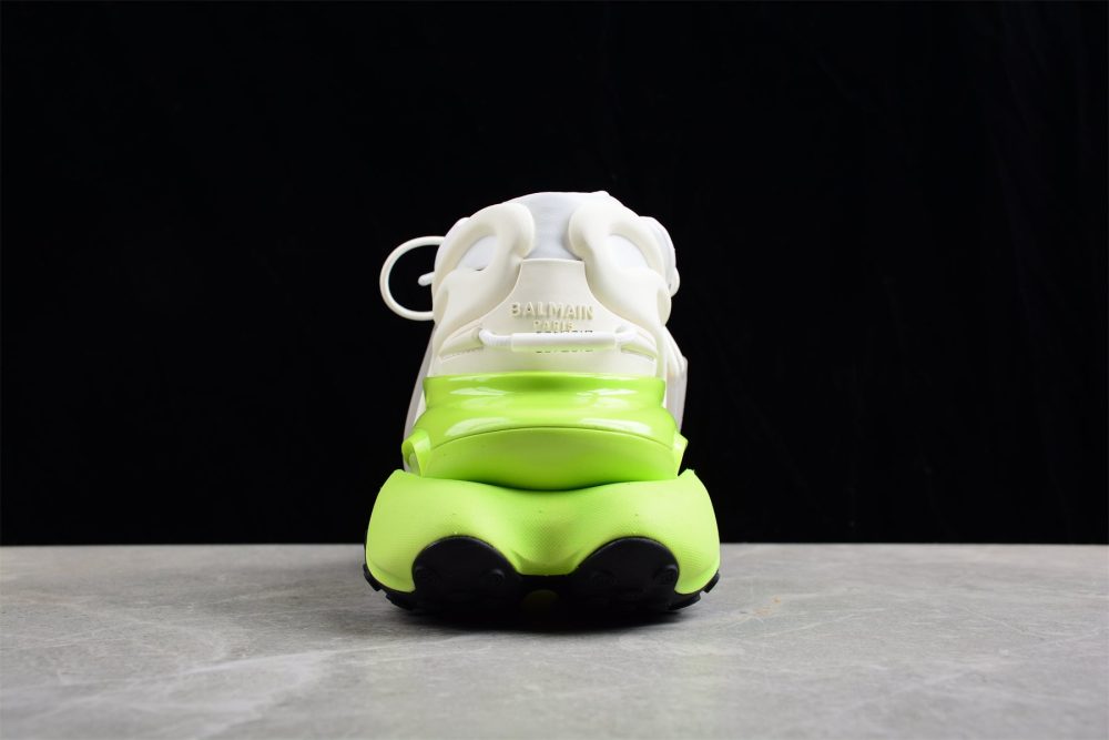 Balmain Unicorn Low-Top 'White Yellow' - Image 5