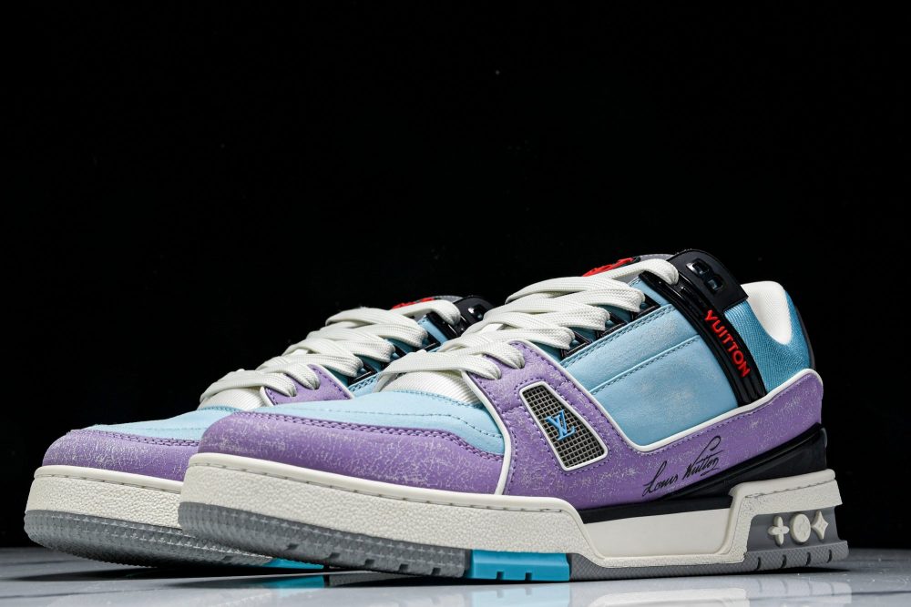 Louis Vuittоп Trainer Low 'Blue Multi' - Image 2