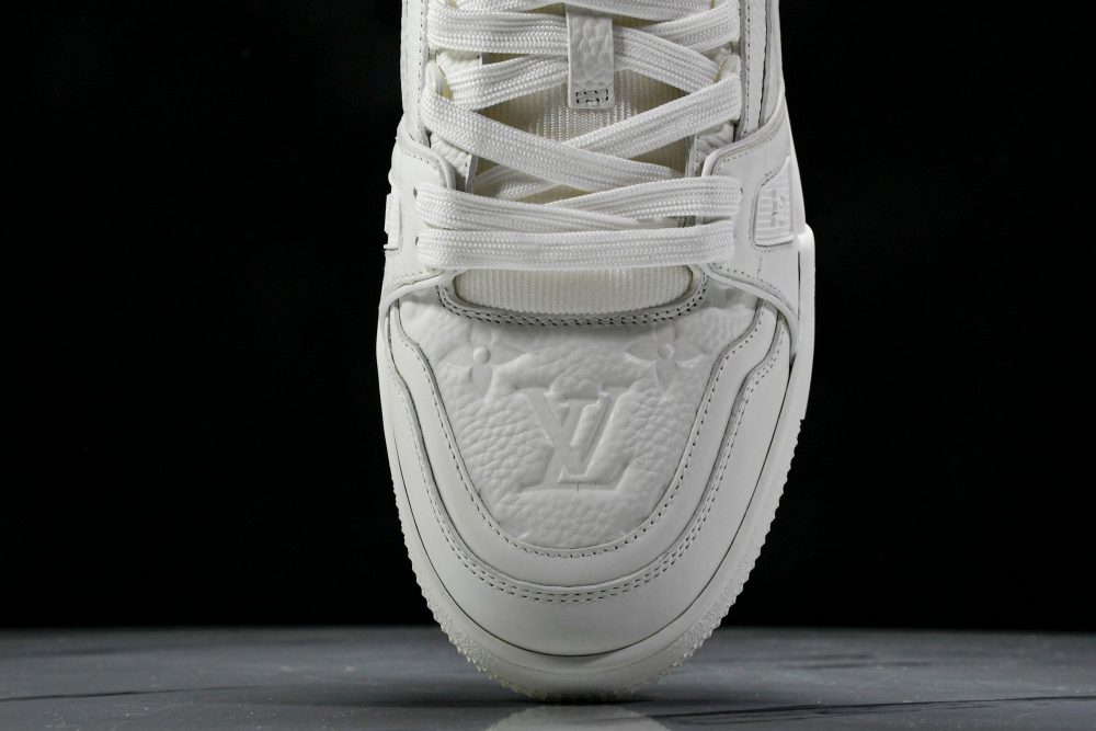 Louis Vuittоп Trainer Low 'White Embossed' - Image 6