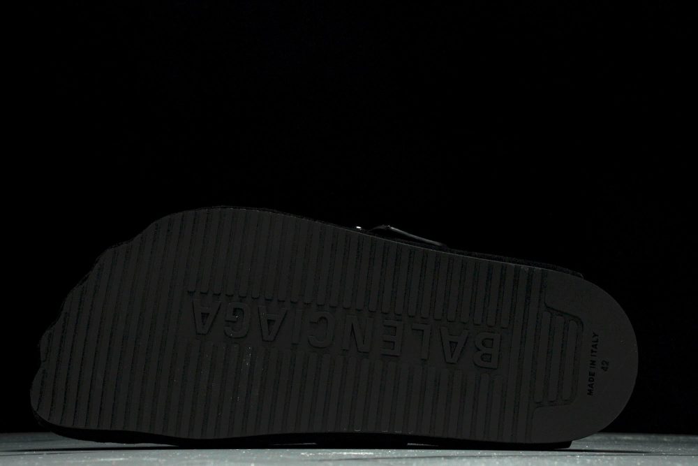 Вirkenstock x Вalenciaga Sunday Mule Suede 'Black' - Image 5