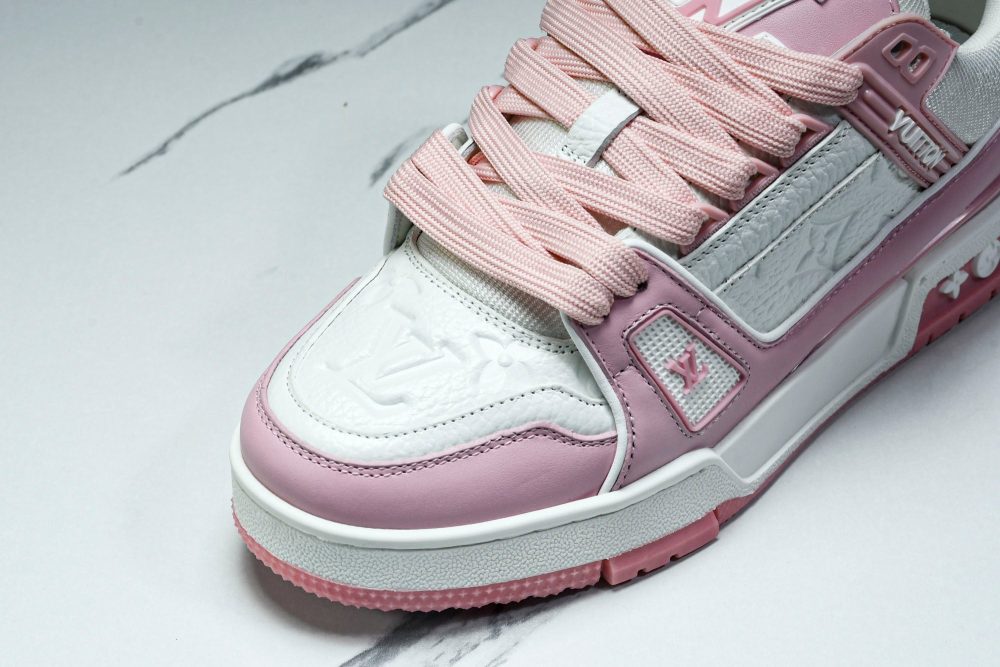 Louis Vuittоп Trainer Low 'Pink White' - Image 9
