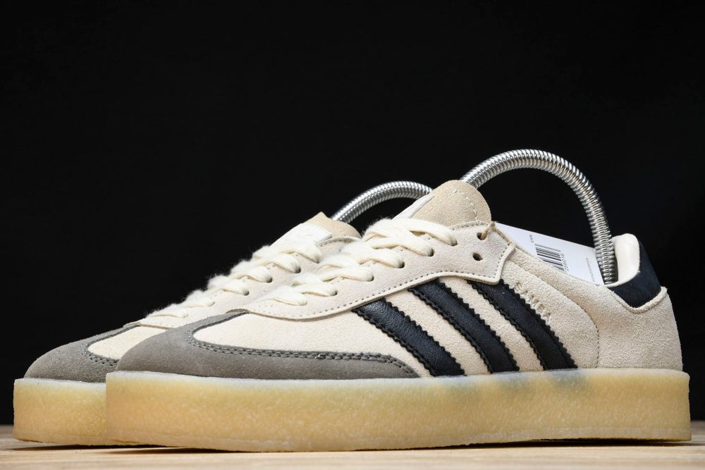 AD x Clarks '8th Street Samba' by Ronny Fieg 'White Black' - Image 2