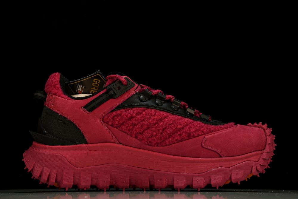 Moncler Trailgrip GTX 'Fuchsia Red Fur' - Image 3