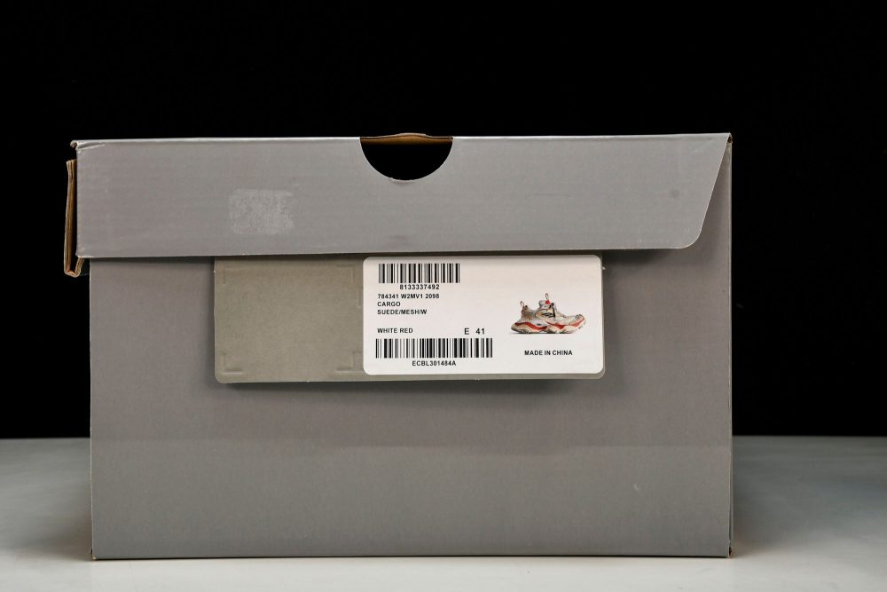 Cargo Sneaker 'White Red' - Image 29