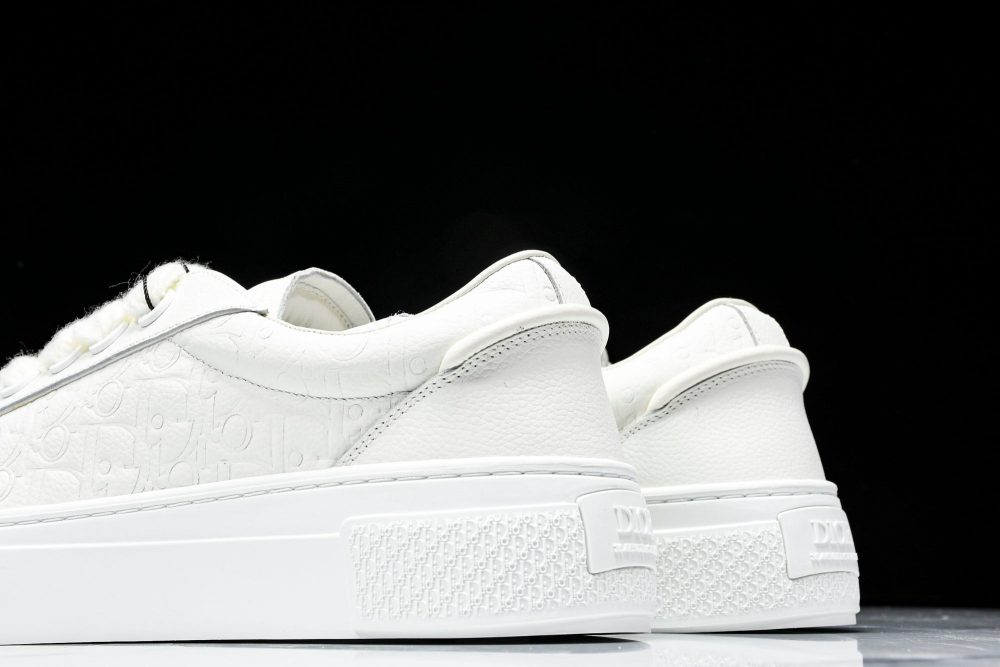 D1or B33 Gravity Leather 'Oblique Triple White' - Image 8