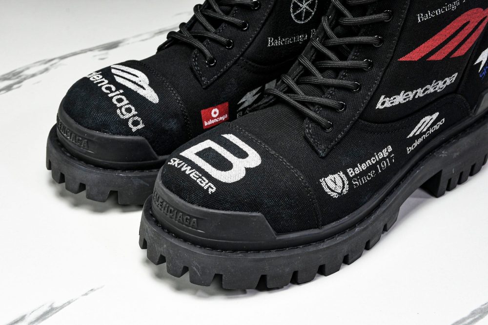 Вalenciaga Combat Strike Boot 'Black' - Image 15