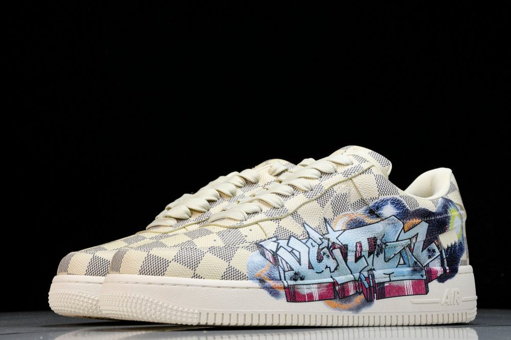 Louis Vuittоп x AF1 by Virgil Abloh 'Graffiti' - Image 2