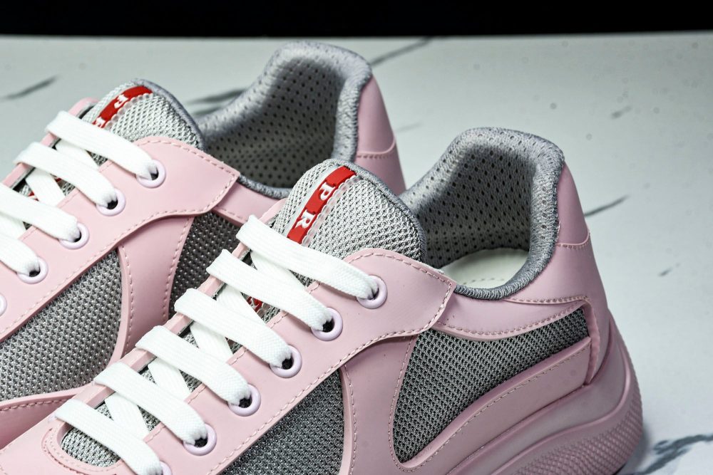 Prada America's Cup Sneaker Soft Rubber 'Pink' - Image 19