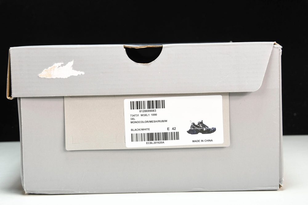 3XL Sneaker 'Black White' - Image 29