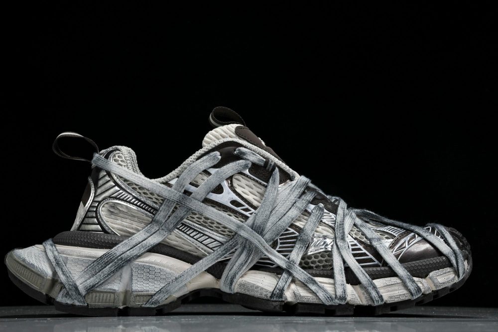 3XL Sneaker Extreme Lace 'Grey Brown' - Image 3