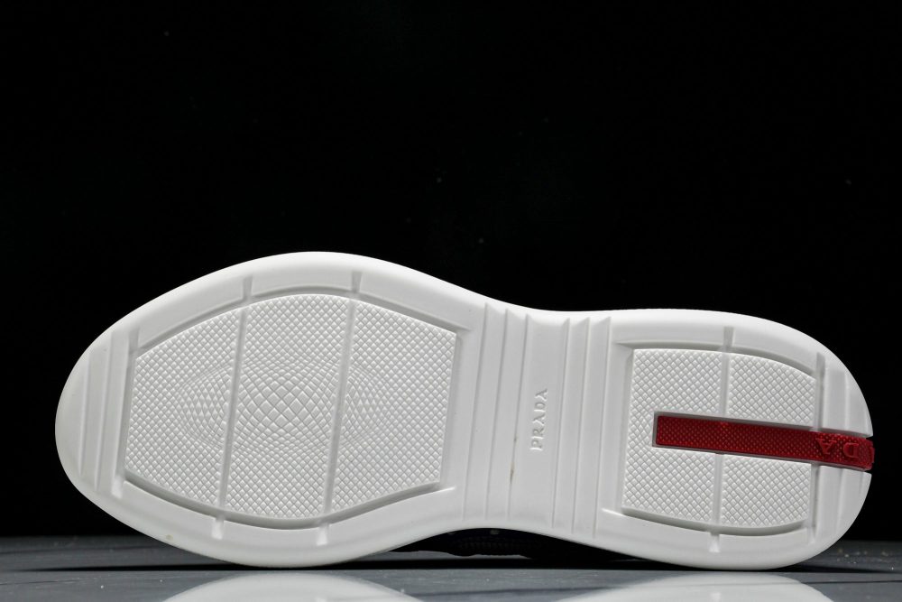 Prada America's Cup Sneaker 'Purple Silver' - Image 5