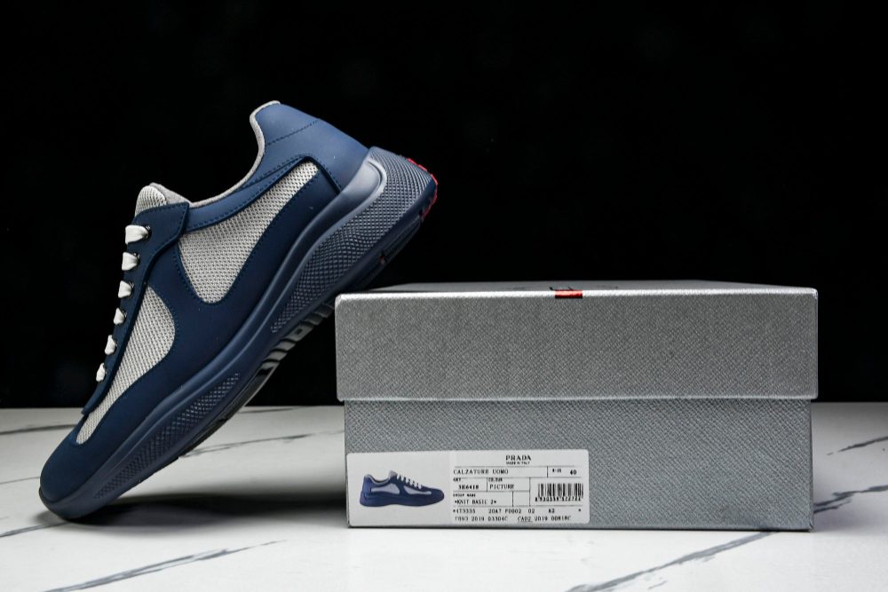 Prada America's Cup Sneaker Soft Rubber 'Royal Blue' - Image 22