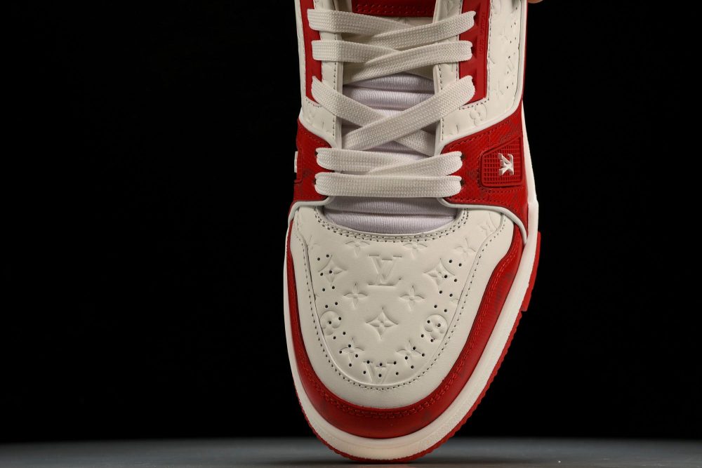 Louis Vuittоп Trainer Low 'Signature Red' - Image 6