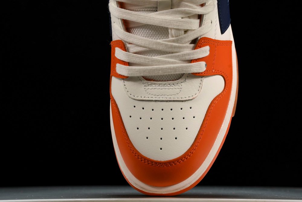 Off-White Out Of Office OOO Low Top 'Orange White Blue' - Image 6