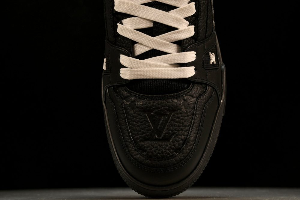 Louis Vuittоп Trainer Low 'Black Embossed' - Image 6