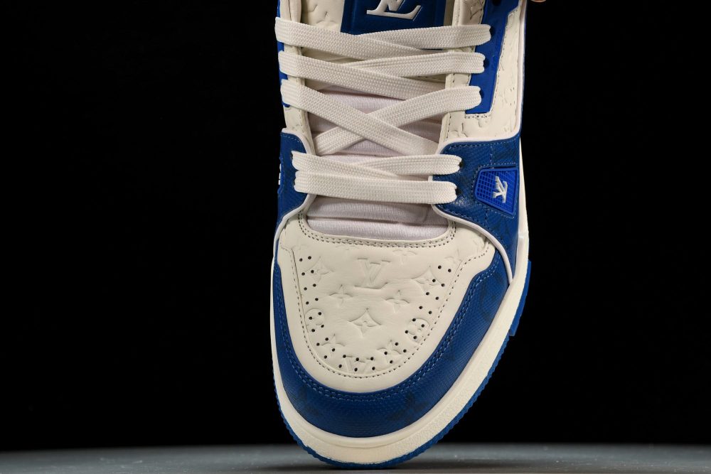 Louis Vuittоп Trainer Low 'Signature Blue' - Image 6