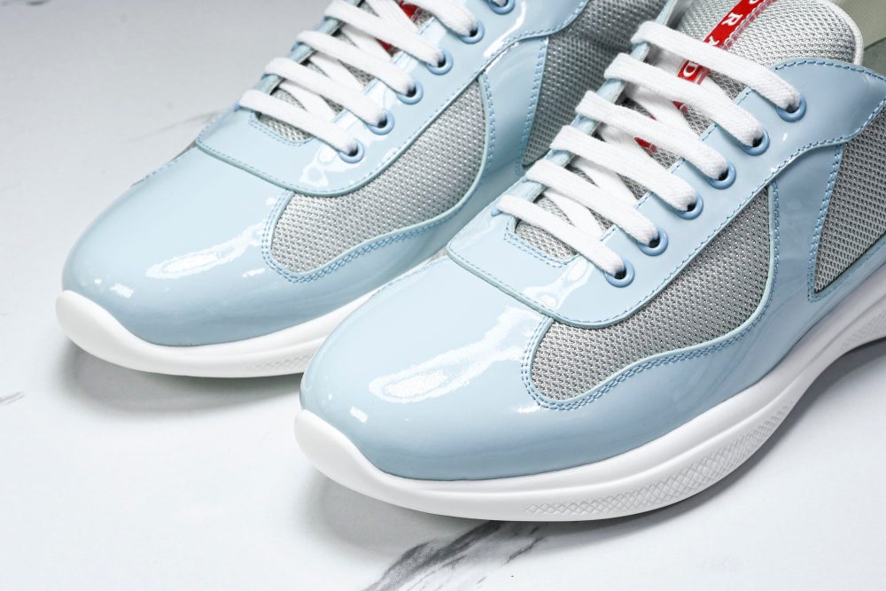Prada America's Cup Sneaker 'Celeste Silver' - Image 16